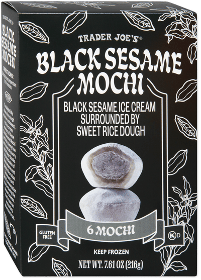 Trader Joe's Black Sesame Mochi