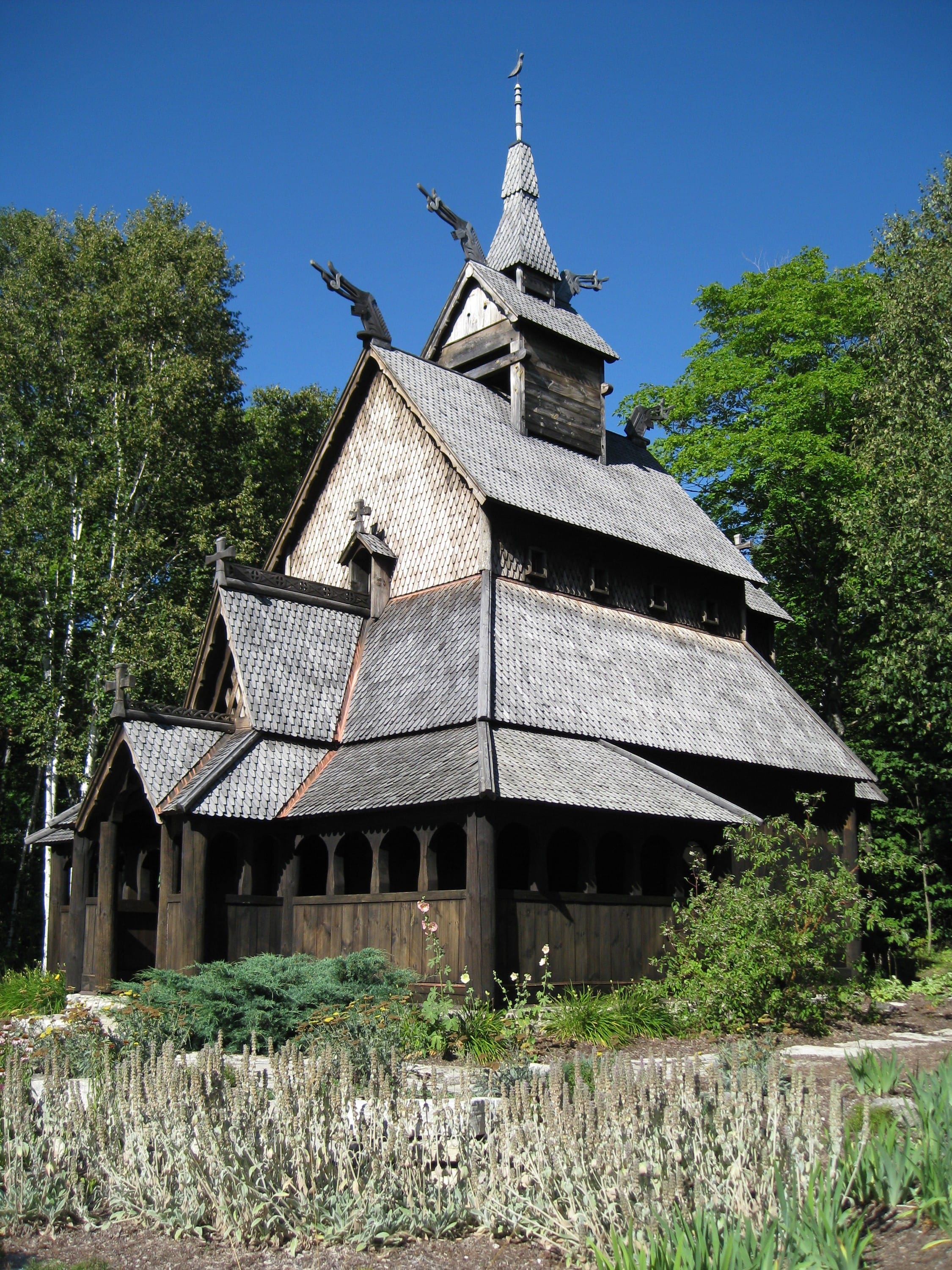 Stavekirke, Washington Island