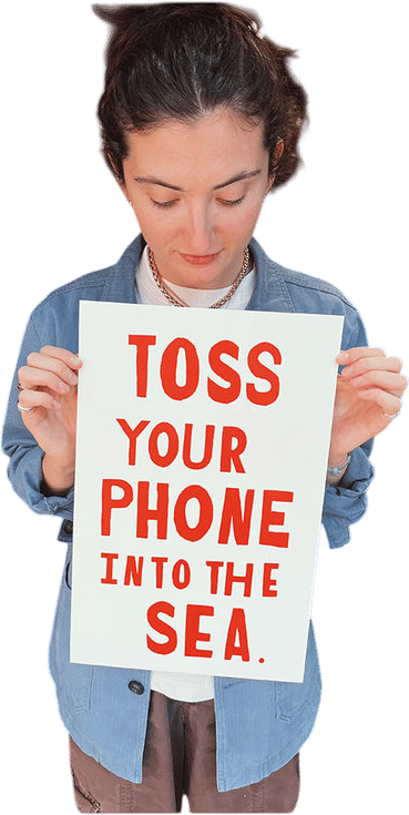 Toss Your Phone Into the Sea