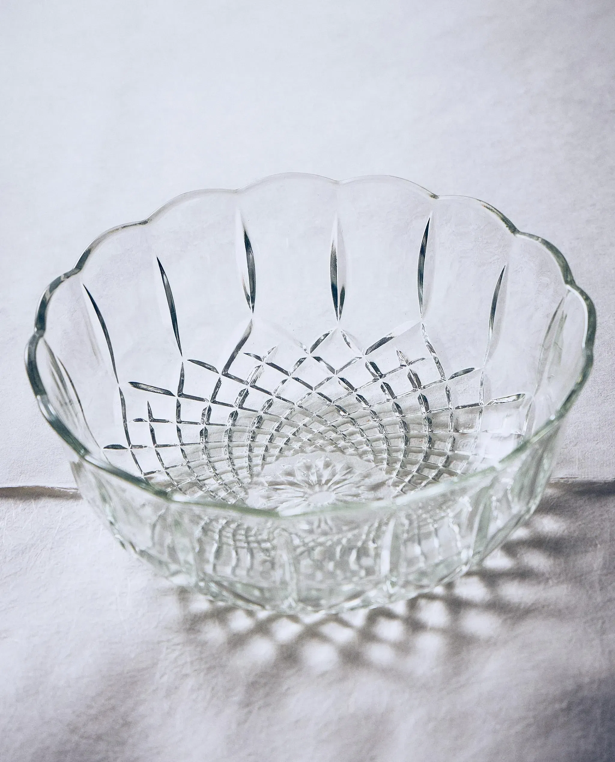 Carved Glass Tableware