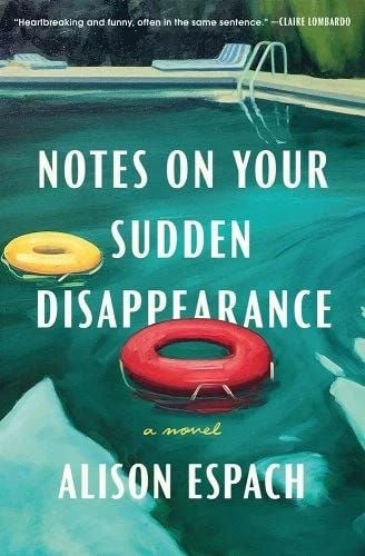 notes on your sudden disappearance