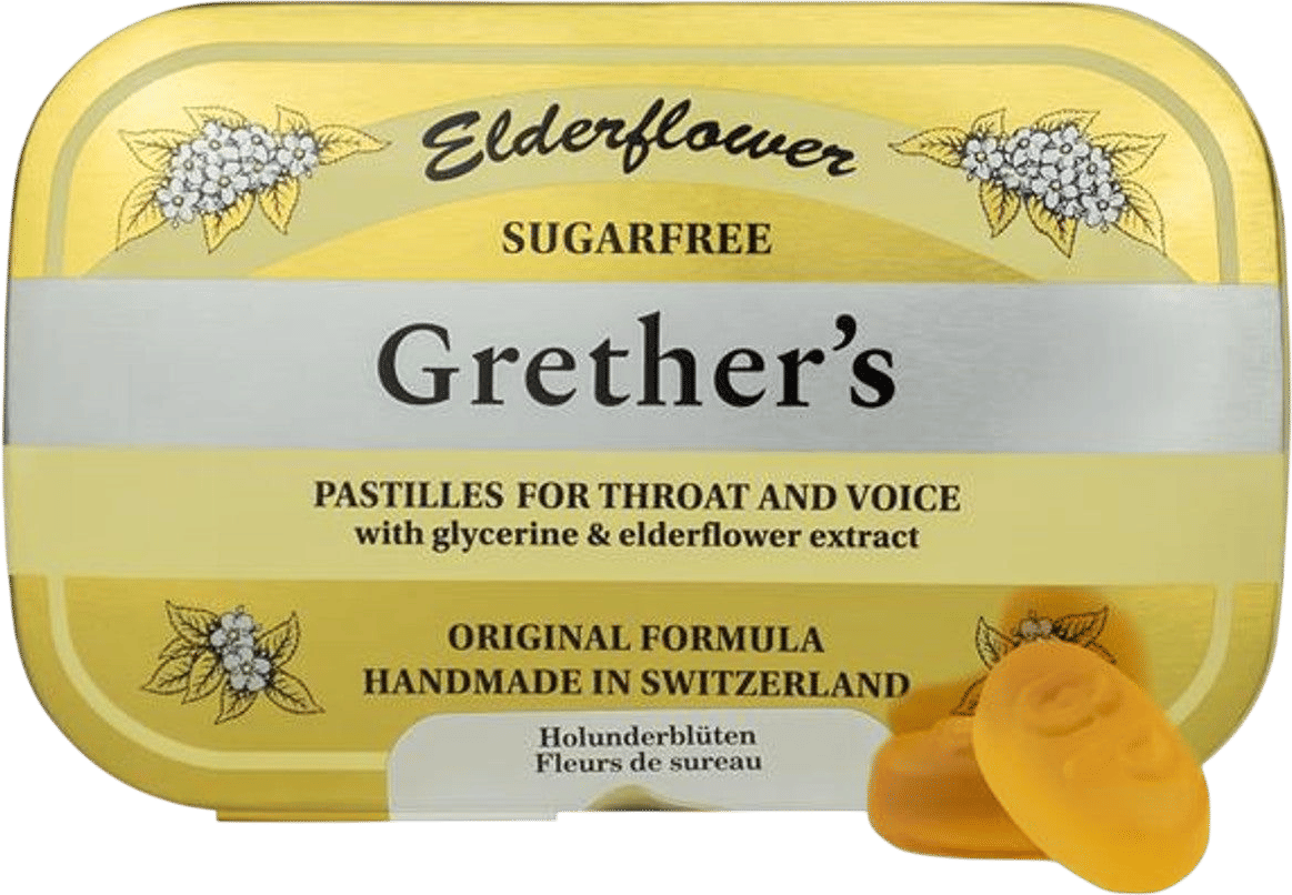 Grether's Pastilles Sugarfree Elderflower