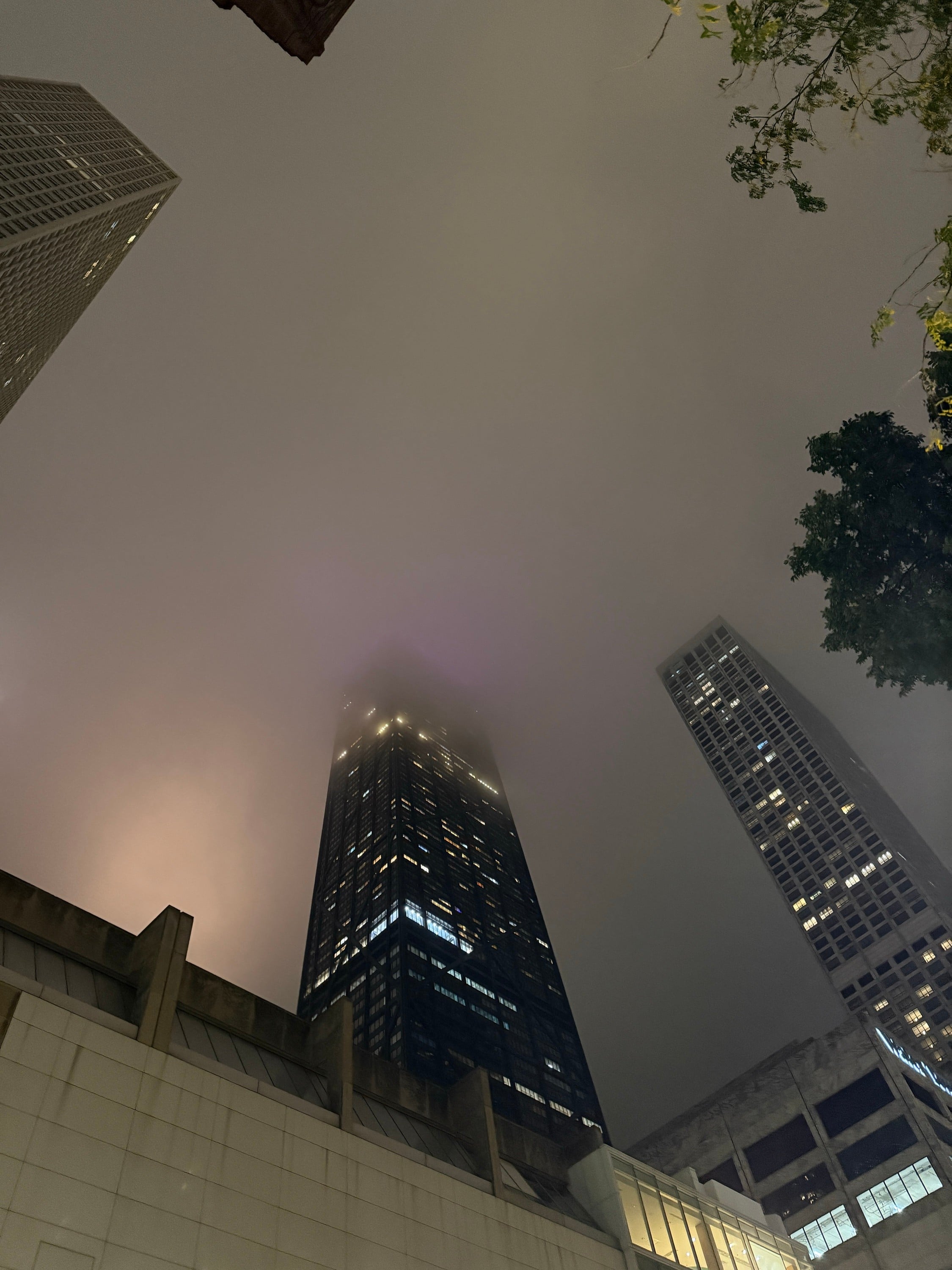 When sky scrapers scrape the sky