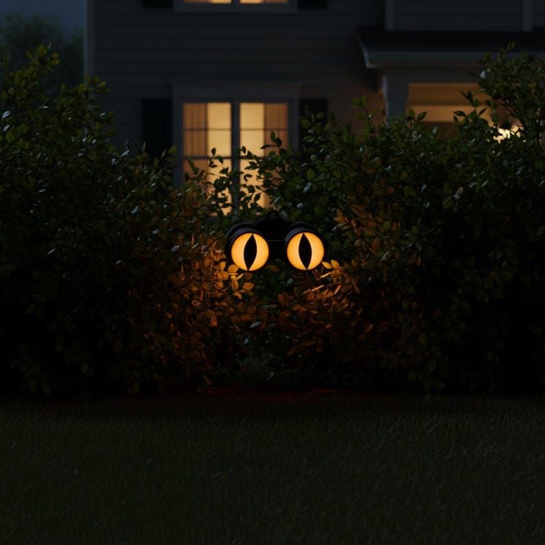 Creepy Glowing Eyes