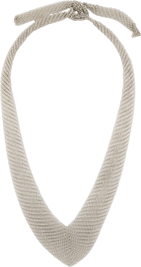 Elsa Peretti Mesh Bib Necklace