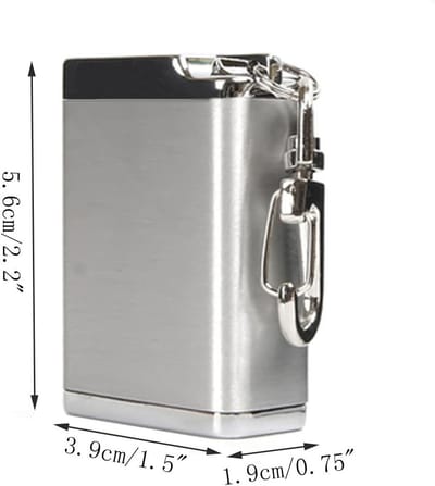 Portable Pocket Ashtray with Lid