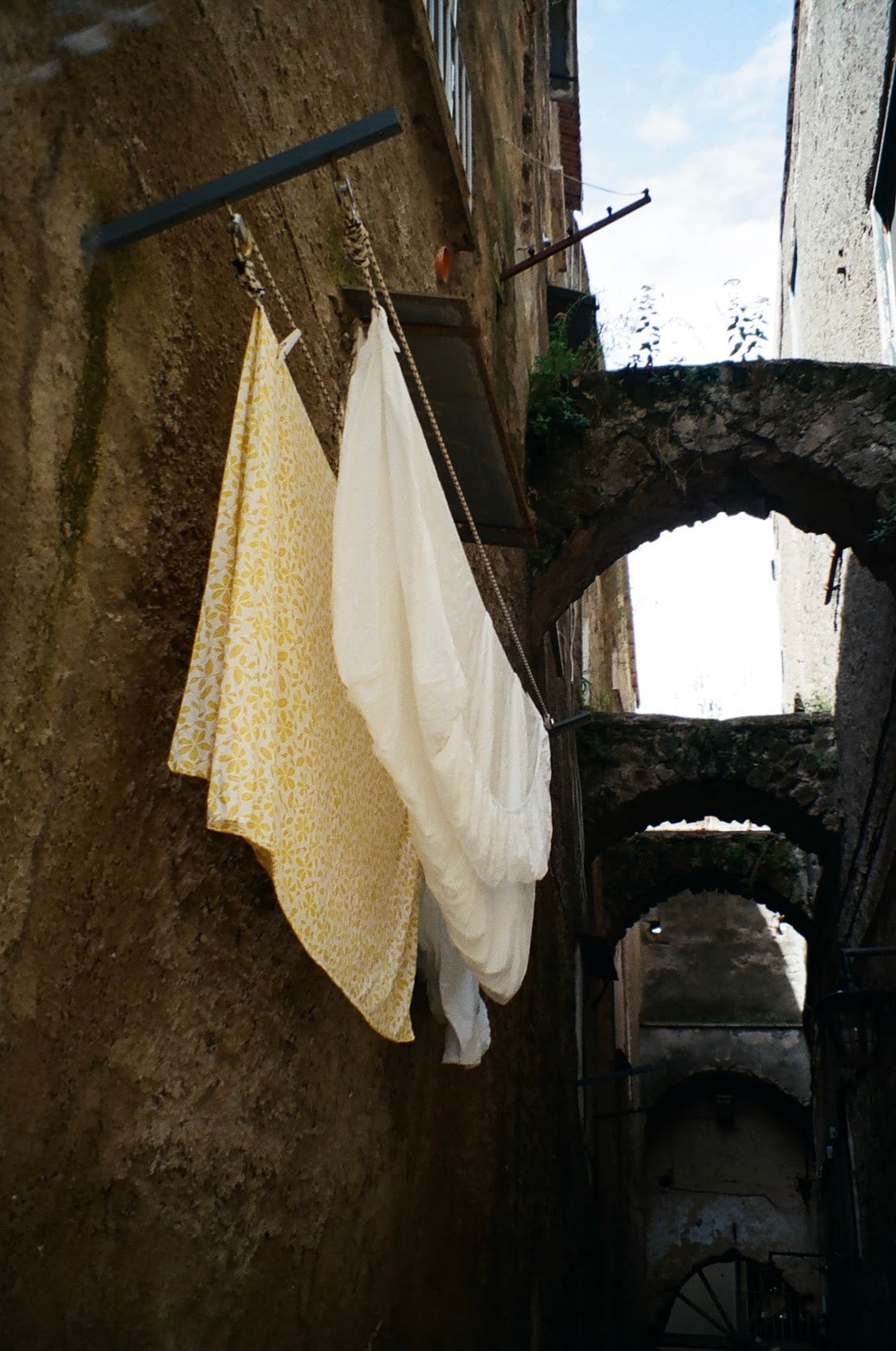Hang Drying Laundry With an Open Window