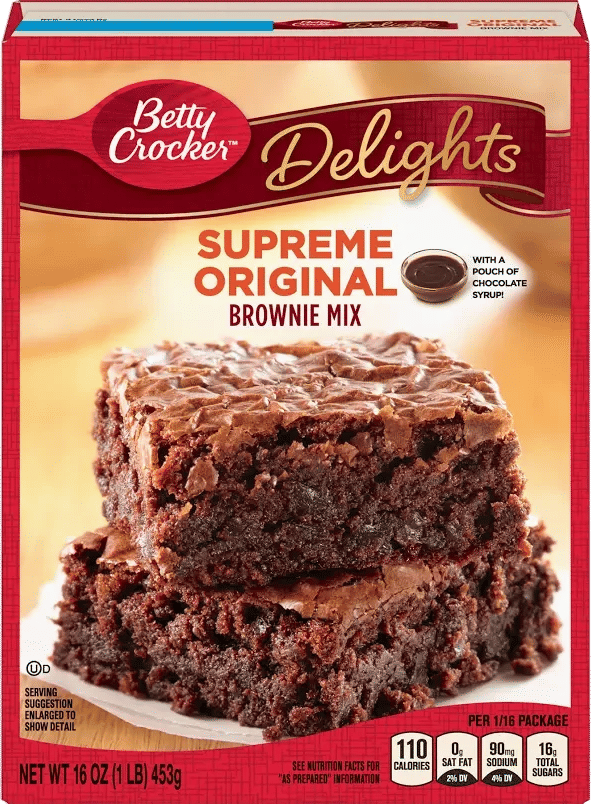 Betty Crocker Delights Brownie Mix Supreme Original