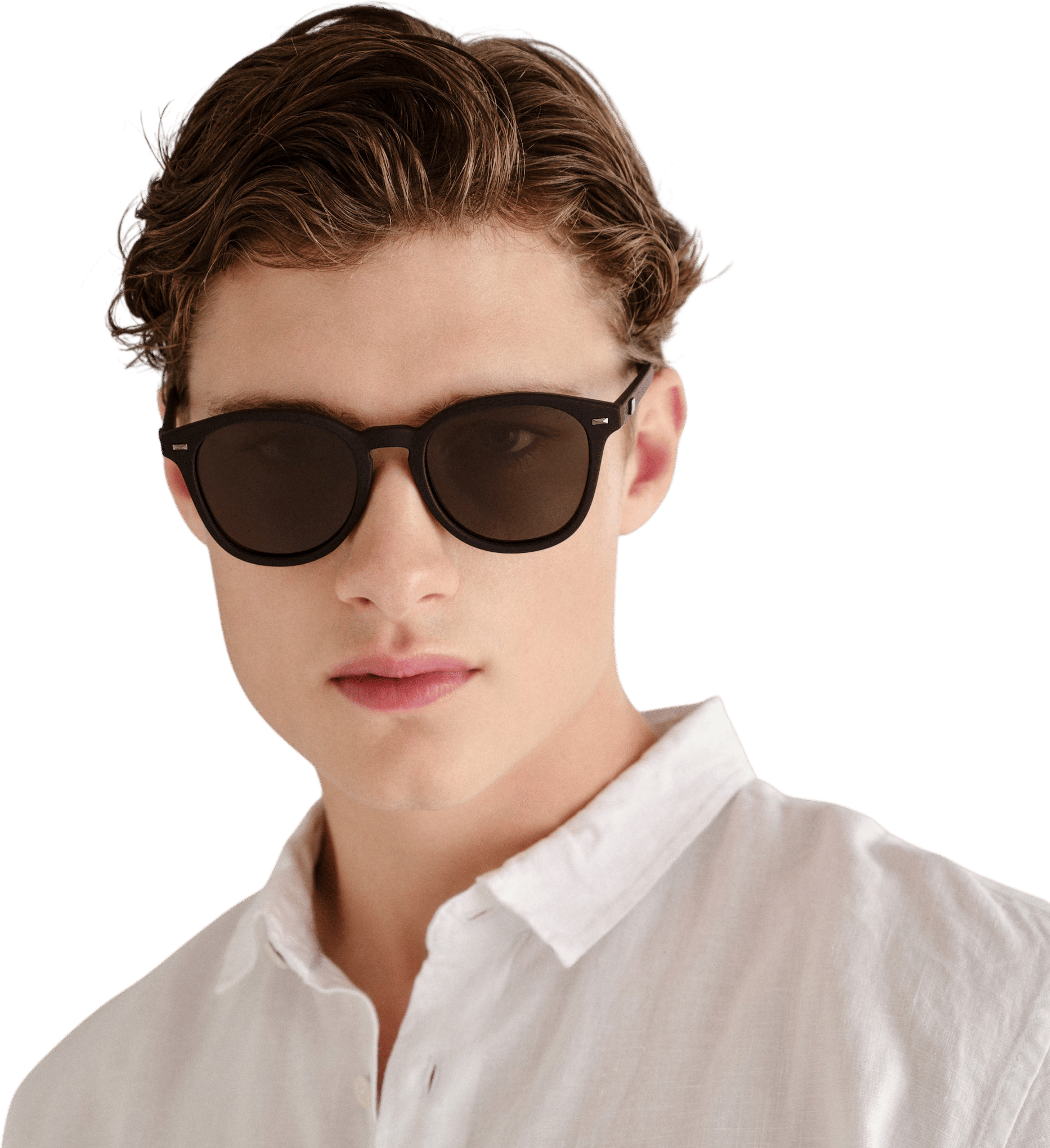 Le Specs Bandwagon Black Rubber Sunglasses