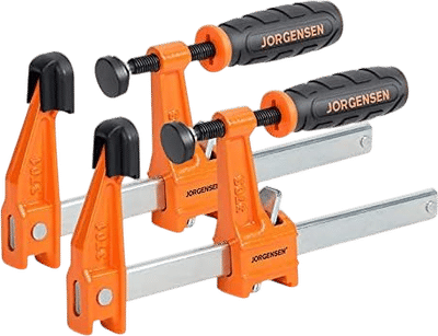 Jorgensen 6-Inch Light-Duty Steel Bar Clamps