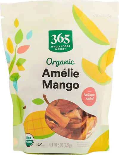 Organic Amelie Dried Mango