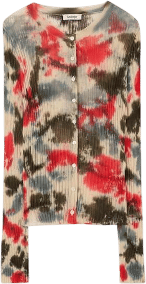 icaria tie dye cardigan