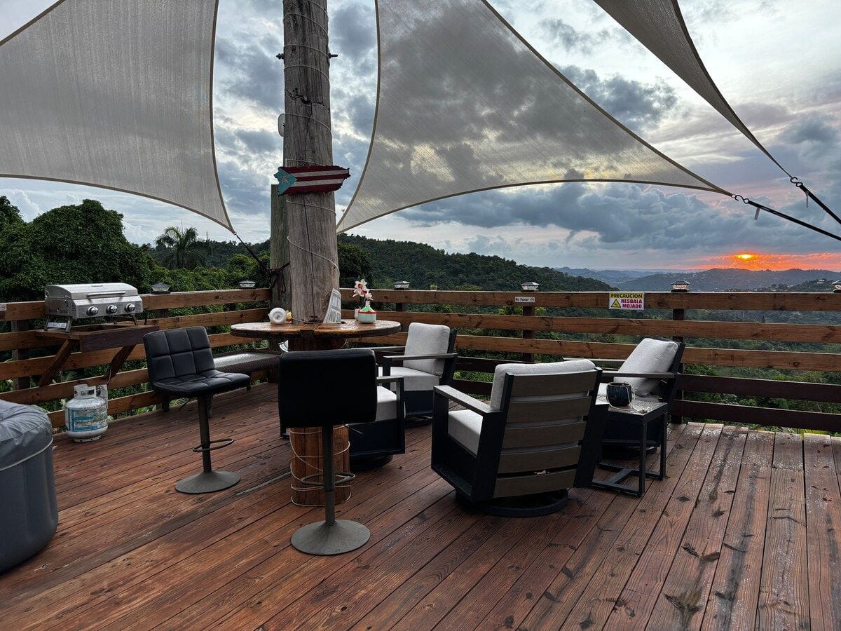 Mountainside Jungle Eco-Fort in Canovanas, Puerto Rico