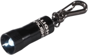 NANO LIGHT WITH WHITE LED W/BATT BLISTER PK- BLK