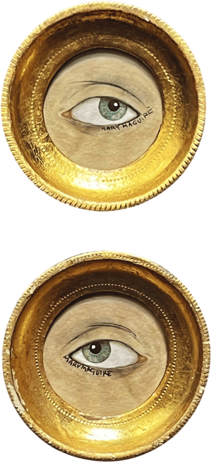 'Lover's Eye' miniatures -per piece