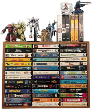 having a VHS collection