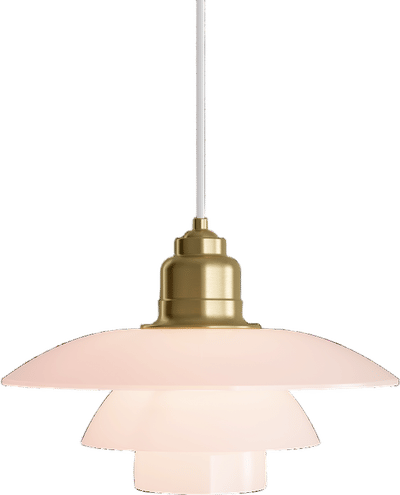 PH 3½-3 Pale Rose Brass Pendant