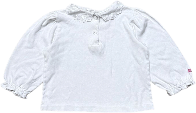 Vintage Oshkosh Bgosh Toddler Top: Lace Collar, 2T-3T, Made in USA - Etsy