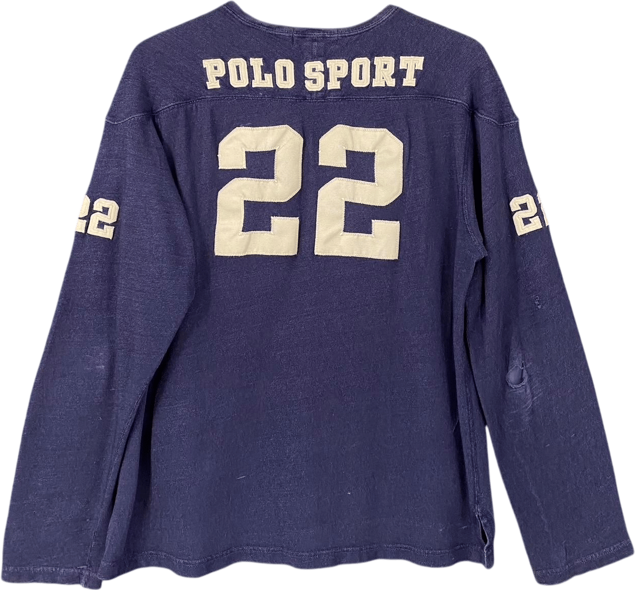 Polo Sport Men's Navy and Blue Top