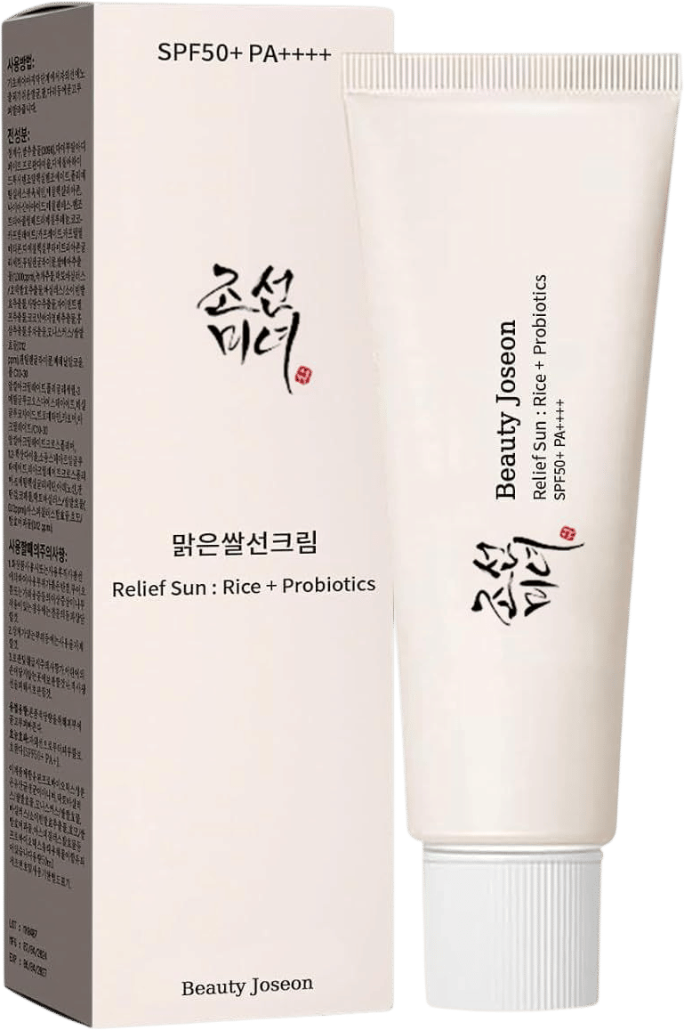 Relief Sun Korean Sunscreen SPF50+ Rice and Probiotics