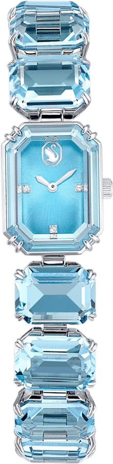 Swarovski Octagon Cut Bracelet (Blue)