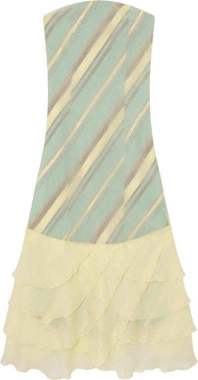 Creta Butter Midi Dress