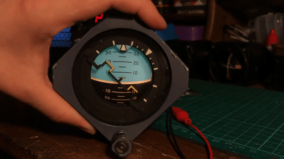 Vintage Artificial Horizon