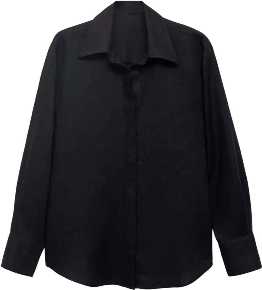 Chemise lin oversize