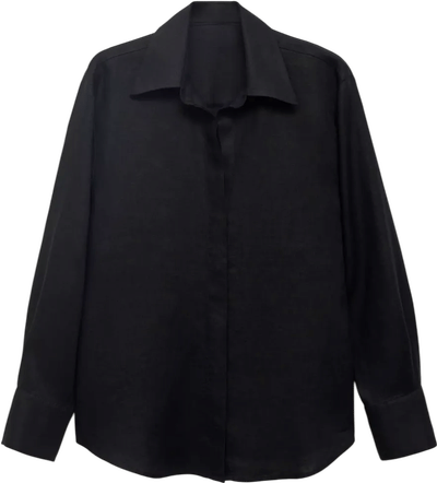Chemise lin oversize