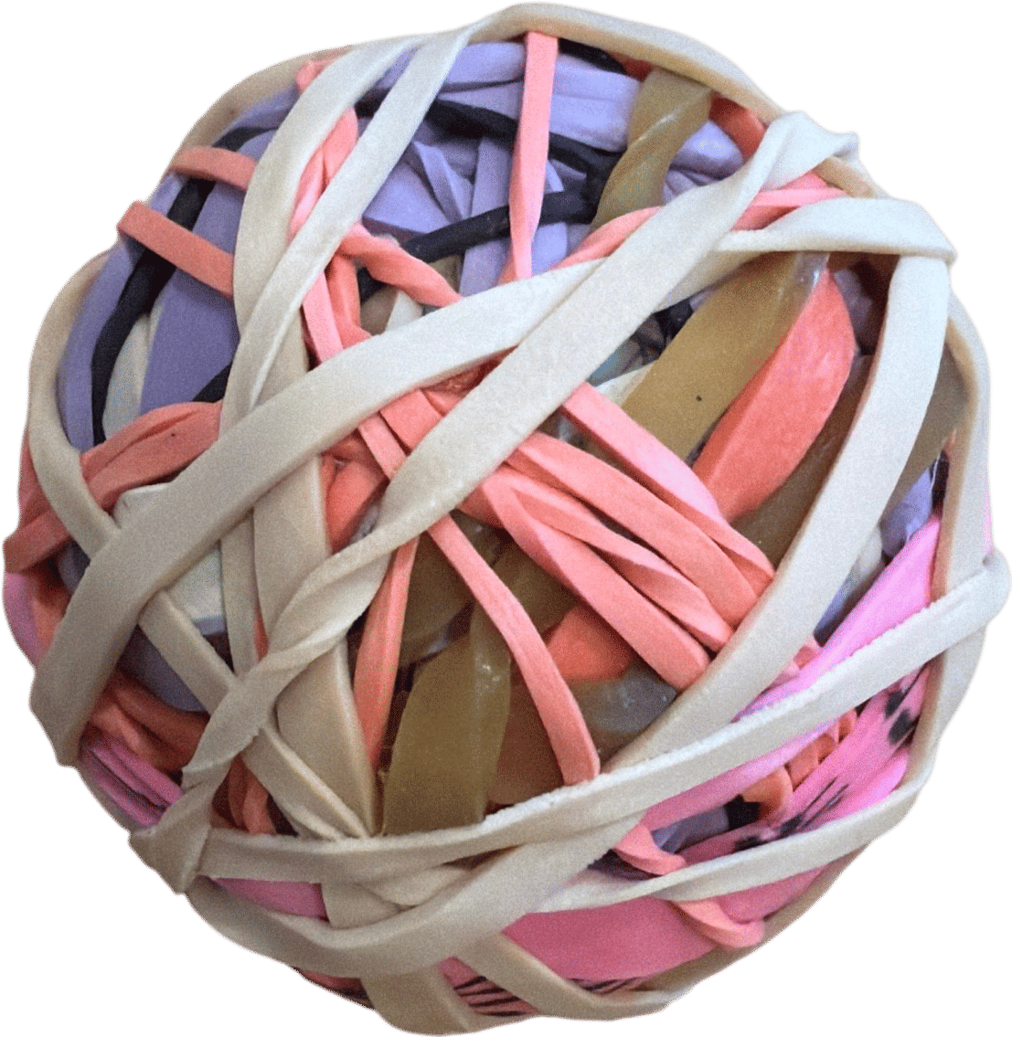 Rubber band ball