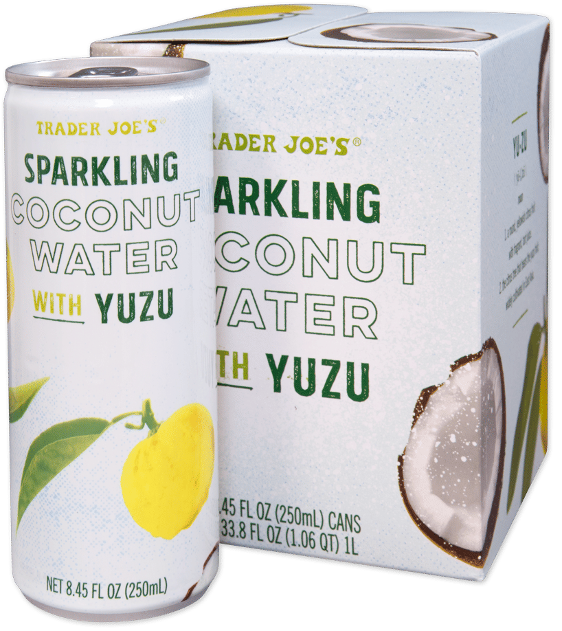 Trader Joe's Sparkling Coconut Water with Yuzu