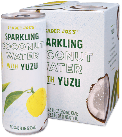 Trader Joe's Sparkling Coconut Water with Yuzu