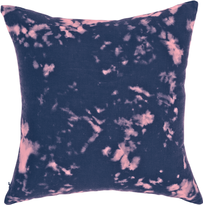 SUAY Tie Dye Linen Mini Pillow
