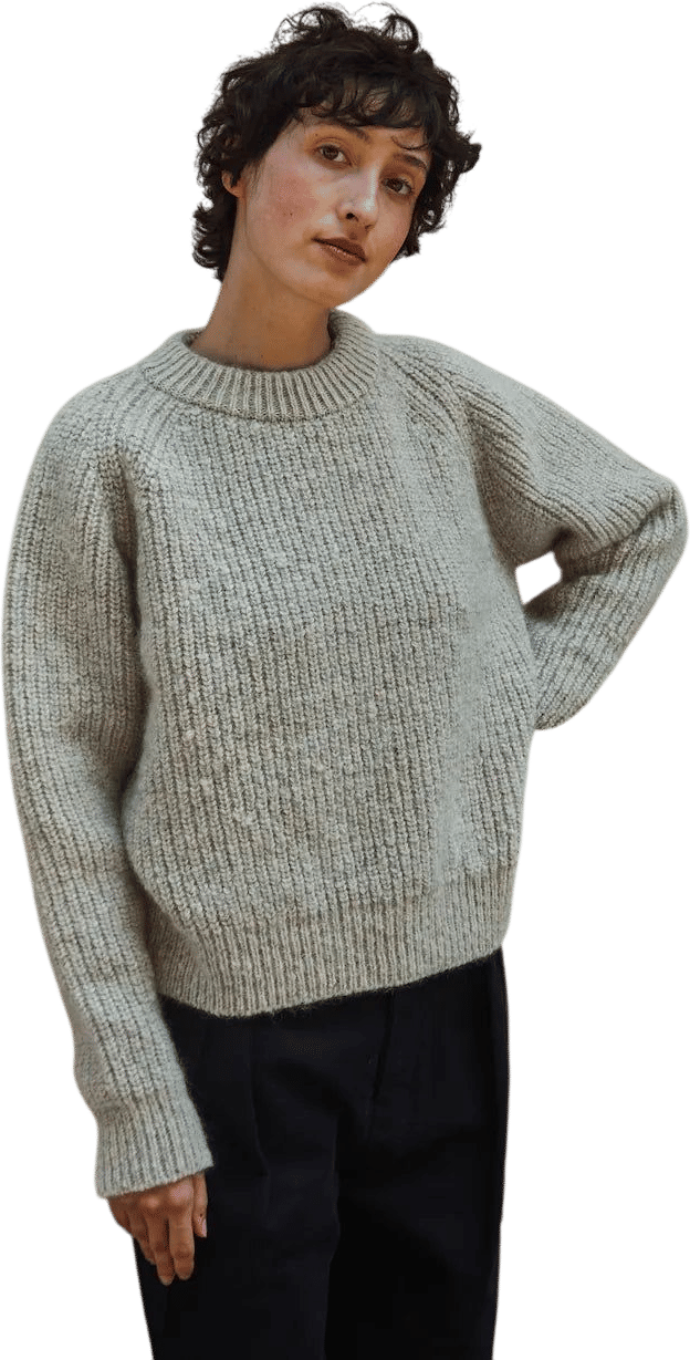 L'Envers | AGNÈS Merino-Mohair Sweater