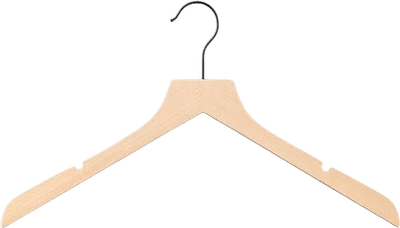 Slim Wooden Shirt Hanger