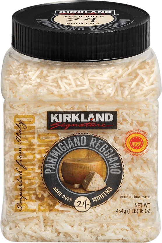 Kirkland Signature Shredded Parmigiano Reggiano Cheese