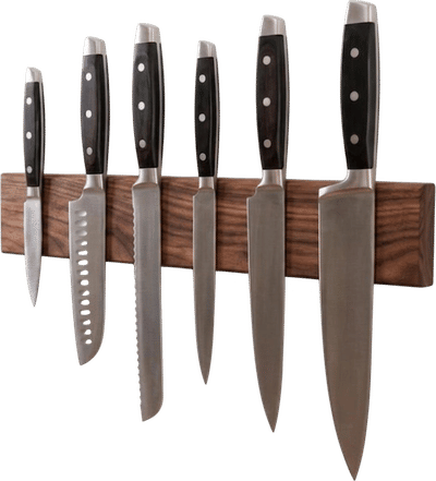 Wooden Magnetic Knife Rack