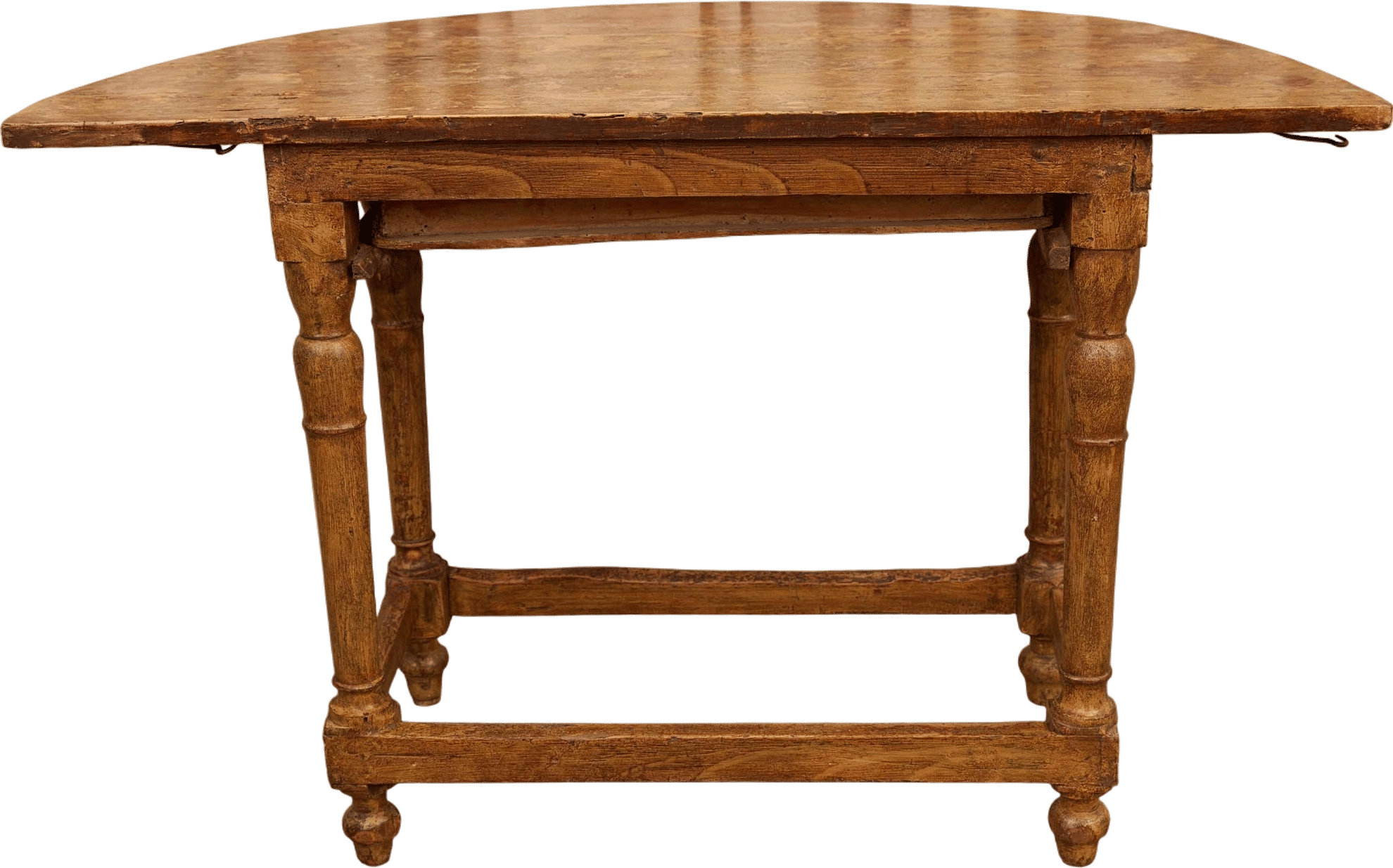 French Demilune Table 19th Century