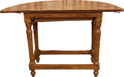 French Demilune Table