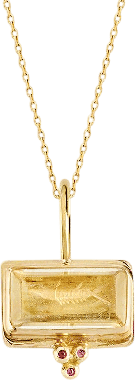Cleopatra's Bling Galene Pendant - Solid Gold