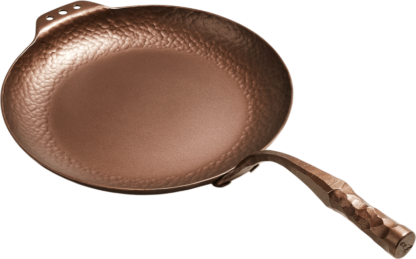Heirloom Hand-Forged Steel Skillet 