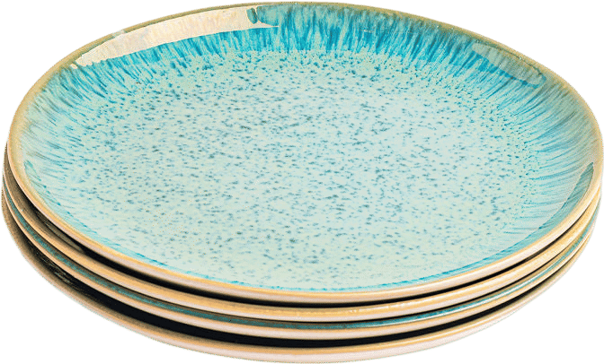 Sojourn Pottery Salad Plate Stack (Set of 4)
