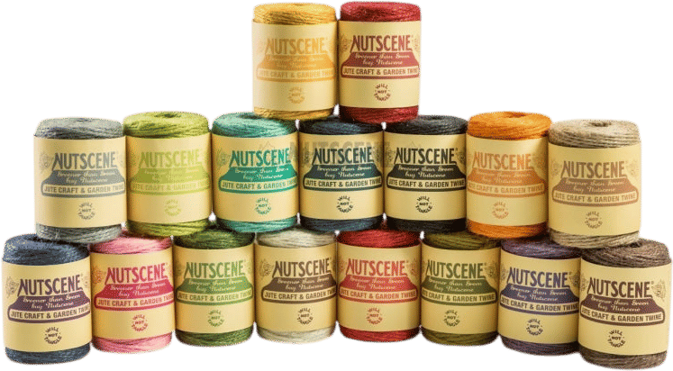 Nutscene Heritage Jute Twine Spools - 1/4 Pint Size