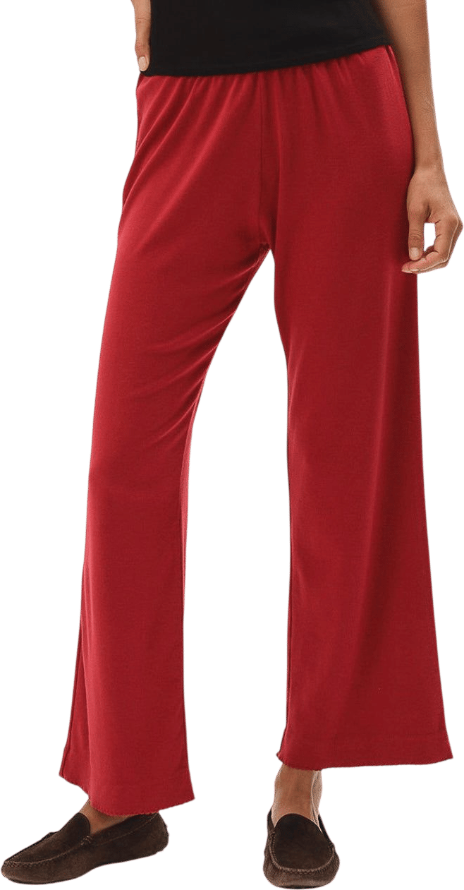 DONNI. Baby Rib Scallop Pant