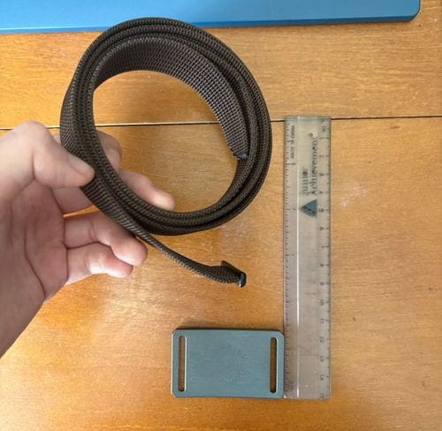 grip6 1.1” narrow belt (brown)