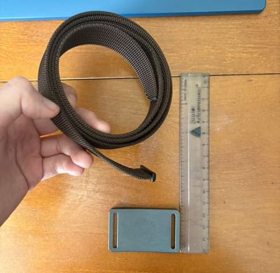 Grip6 1.1" Narrow Belt (Brown)