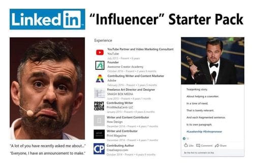 Talking Shit on LinkedIn