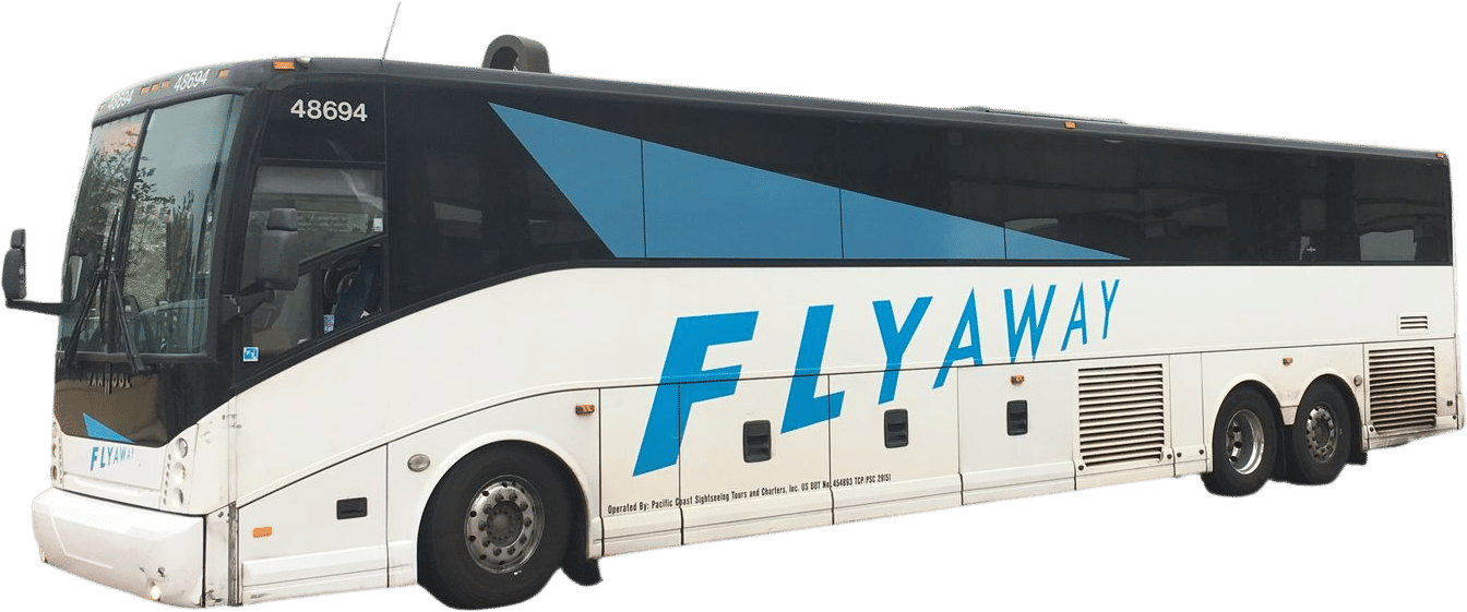 taking the flyaway from union station to LAX