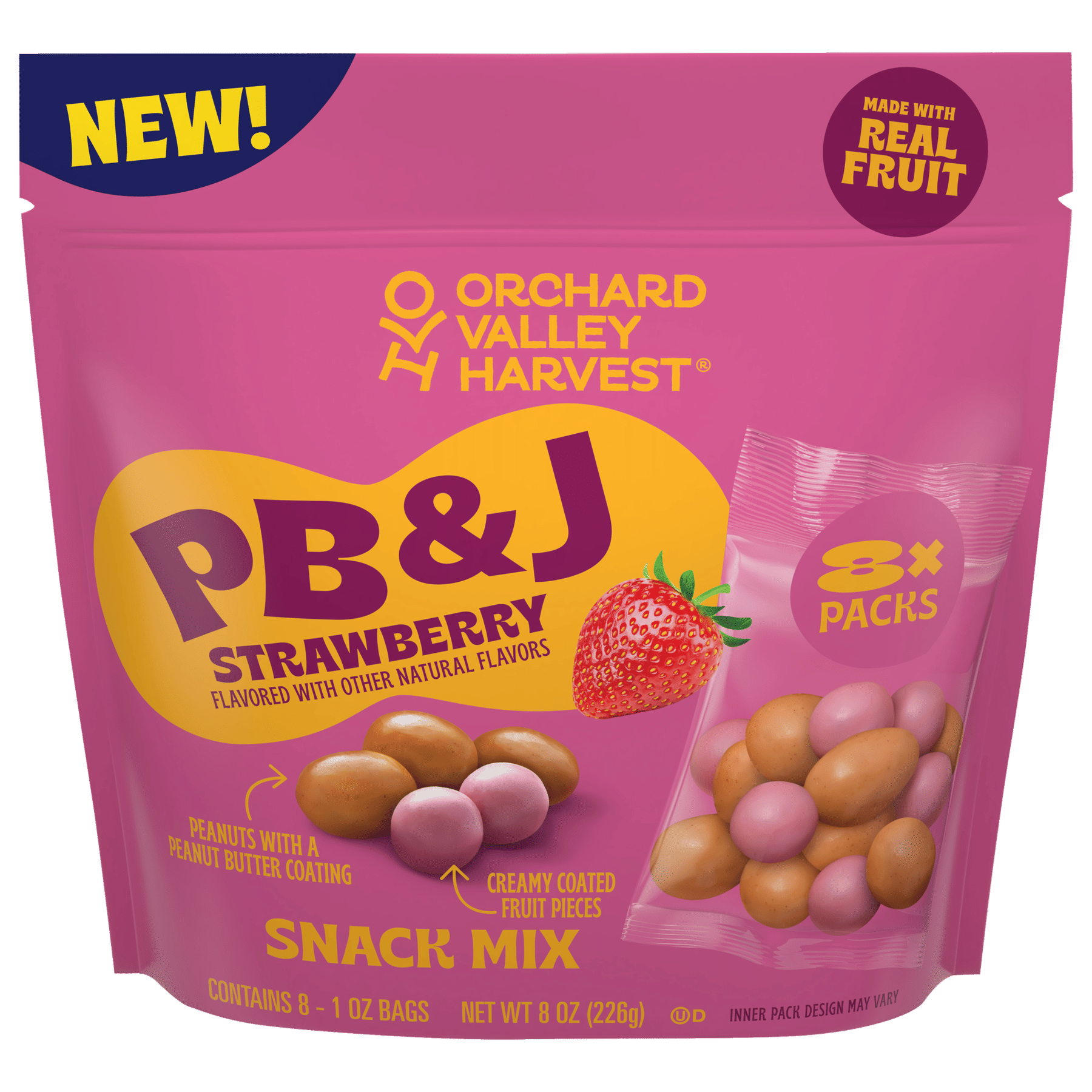 Orchard Valley Harvest PB&J Strawberry-Multi