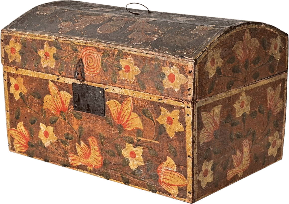 French 19th Century Bridal Box